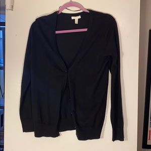 NWOT black cardigan